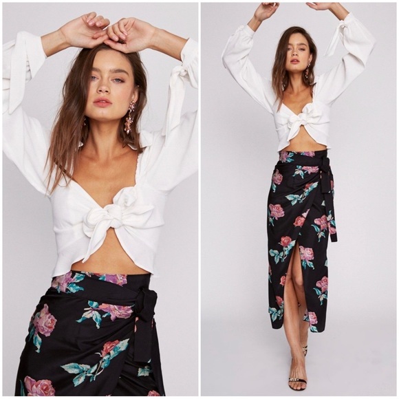 STONE COLD FOX KINI CROP FEMME LPA FOR LOVE LEMONS MAJORELLE LOVERS FRIENDS - Picture 3 of 12